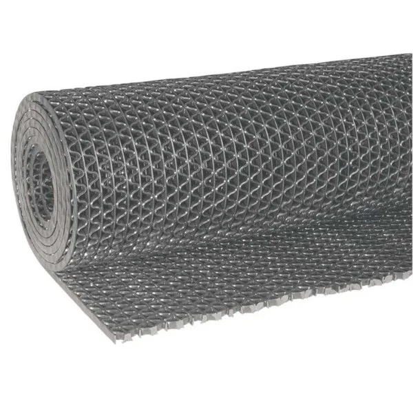 Грязезащитное рулонное покрытие ЗигЗаг Серый 4,5 мм (0,9 м) Китай в Набережных Челнах