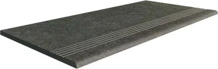 Керамогранит Italon Аурис Блэк ступень (Натуральная, 30х60) в Набережных Челнах