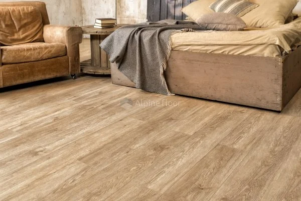 Каменно-полимерная плитка Alpine Floor Grand Sequoia Секвоя Миндаль ECO 11-6, 4мм 43 класс в Набережных Челнах