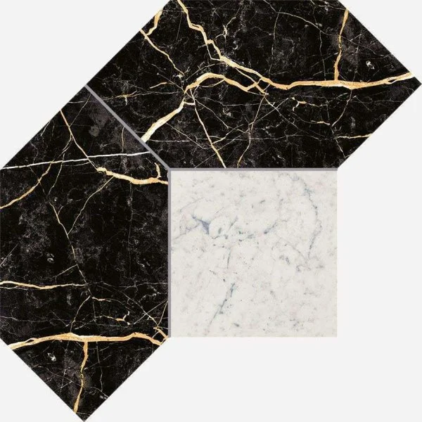 Керамогранит Italon Шарм Экстра Лоран 28,5х21 мозаика Полигон в Набережных Челнах