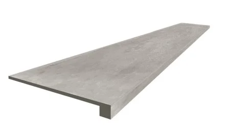 Керамогранит Coliseum Экспо Грэй Ступень фронтальная (Натуральный, 33х60) в Набережных Челнах