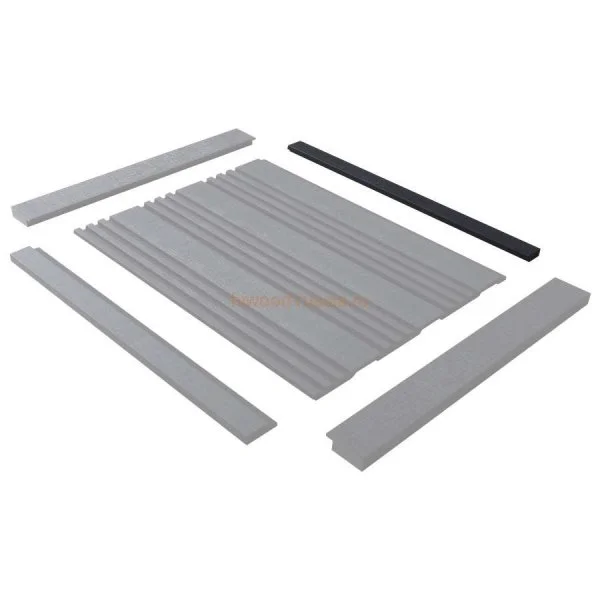 Финишный молдинг LF124B BK114K левый декорированный (31х12х2700мм) в Набережных Челнах