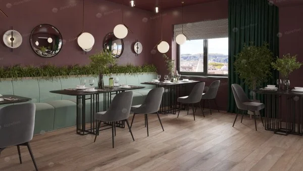 Кварц-виниловая плитка Alpine Floor Premium XL Дуб Персиковый ЕСО 7-20, 8 мм. 43 класс в Набережных Челнах