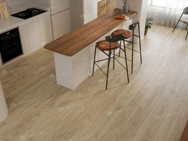 Каменно-полимерная плитка Alpine Floor Grand Sequoia Village Миндаль ECO 11-607 4мм, 43 класс в Набережных Челнах