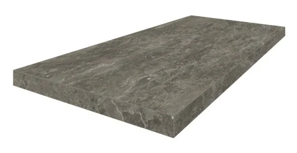 Керамогранит Coliseum Да Винчи Браун Ступень угловая левая (Натуральный, 33х60) в Набережных Челнах