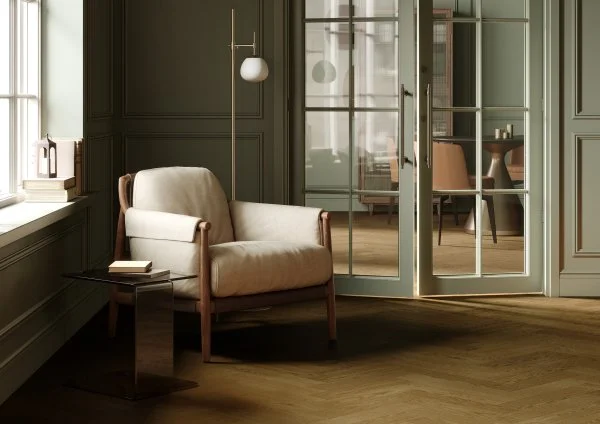 Паркетная доска Quartz Parquet Штучный паркет Дуб Кедровый Латте 44-1258-59 в Набережных Челнах