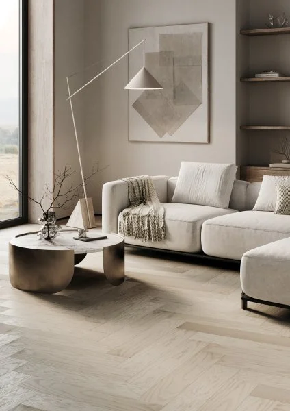 Паркетная доска Quartz Parquet Английская Ёлка Дуб Песочный 33-408 в Набережных Челнах