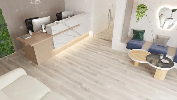 Кварц-виниловая плитка Alpine Floor Ultra Дуб Полярный ЕСО 5-19 2 мм. 34 класс в Набережных Челнах