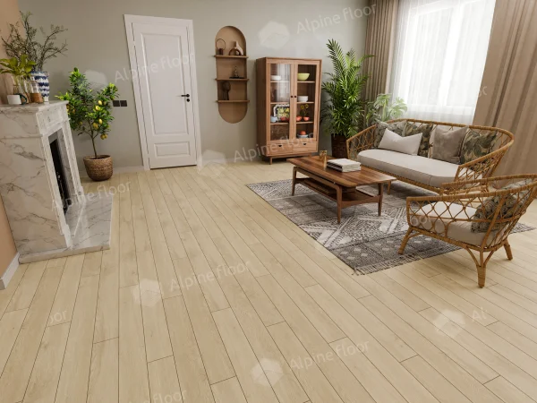 Каменно-полимерная плитка Alpine Floor Grand Sequoia Village Камфора ECO 11-507 4мм, 43 класс в Набережных Челнах