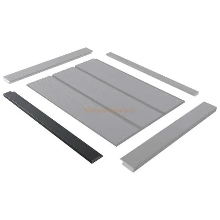 Финишный молдинг LF124A GR15K правый декорированный (42х12х2700мм) в Набережных Челнах