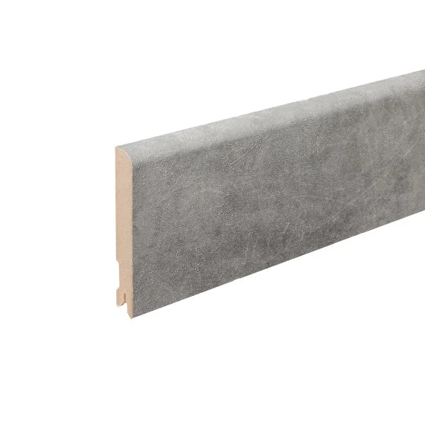 Плинтус MDF Bonkeel 24065 Бетон Лофт Натур (100х16х2400 мм) в Набережных Челнах