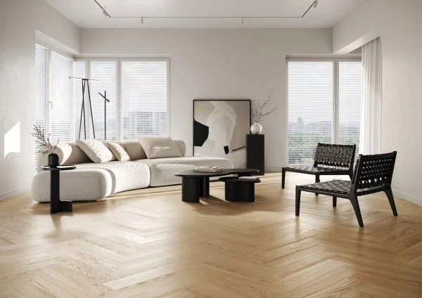 Паркетная доска Quartz Parquet Английская Ёлка Дуб Тоскана 33-407 в Набережных Челнах