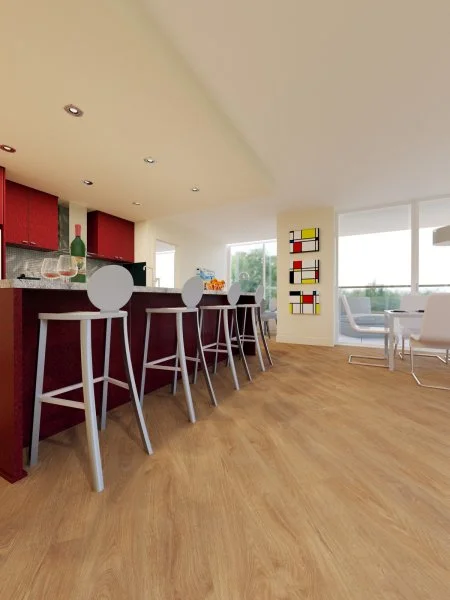 Кварц-виниловая плитка FineFloor Light Дуб Эно FF-1371 в Набережных Челнах