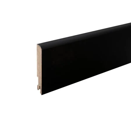 Плинтус MDF Bonkeel 24032 Чёрный Софт (100х16х2400 мм) в Набережных Челнах