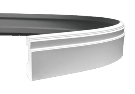 Плинтус Европласт 1.53.101 (110х26х2000 мм) Гибкий в Набережных Челнах