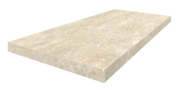 Керамогранит Coliseum Да Винчи Беж Ступень угловая левая (Натуральный, 33х60) в Набережных Челнах