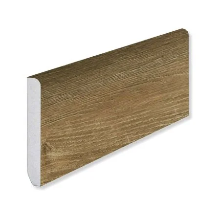 Кварцевый плинтус Fargo 61W921 Дуб Прага градиент 80х11х2200 мм в Набережных Челнах