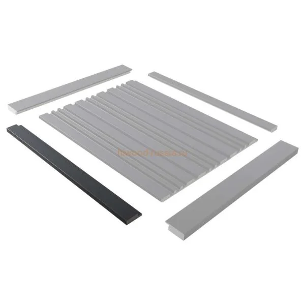 Финишный молдинг LF124A GR3 правый декорированный (42х12х2700мм) в Набережных Челнах