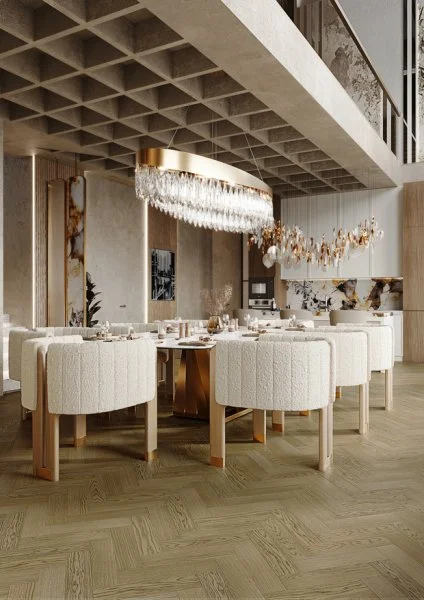 Паркетная доска Quartz Parquet Штучный паркет Дуб Конго 44-1258-54 в Набережных Челнах