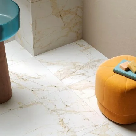 Керамогранит Coliseum Канова Уайт 60х60 (Натуральный и Реттифицированный) в Набережных Челнах