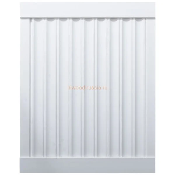 Финишный молдинг LF124A NP правый белый (42х12х2700мм) в Набережных Челнах