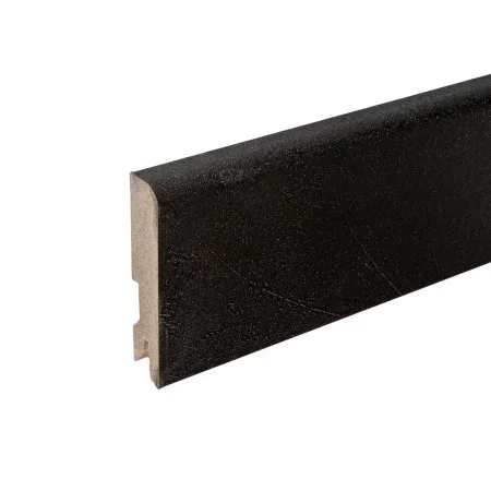 Плинтус MDF Bonkeel 24034 Чёрный Лофт (80х16х2400 мм) в Набережных Челнах