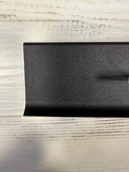 Алюминиевый плинтус Bonkeel ПЛ80 515л Черный (78,5х11,2х2500мм) в Набережных Челнах