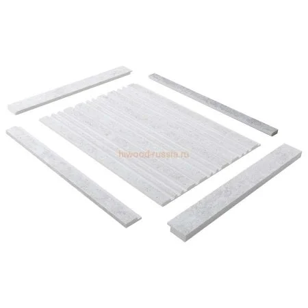 Финишный молдинг LF124B W50 левый декорированный (31х12х2700мм) в Набережных Челнах