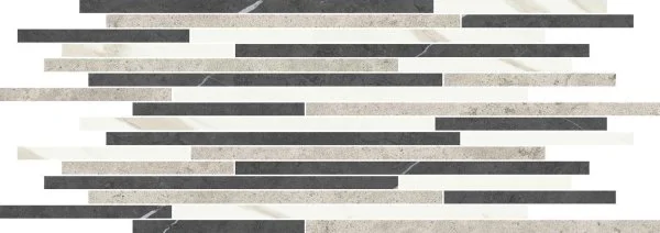 Керамогранит Italon Метрополис Вставка Стрип Колд 26х75 (Натуральная) в Набережных Челнах