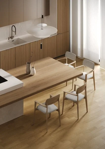 Паркетная доска Quartz Parquet Штучный паркет Дуб Шампань 44-414 в Набережных Челнах