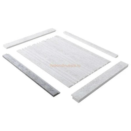 Финишный молдинг LF124A W50 правый декорированный (42х12х2700мм) в Набережных Челнах