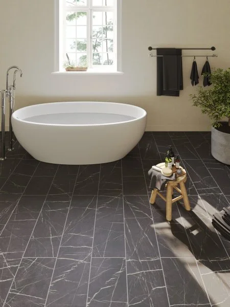 Ламинат Egger PRO 8/33 4V Large Aqua+ Камень Пьетра Гриджиа чёрный EPL246 в Набережных Челнах