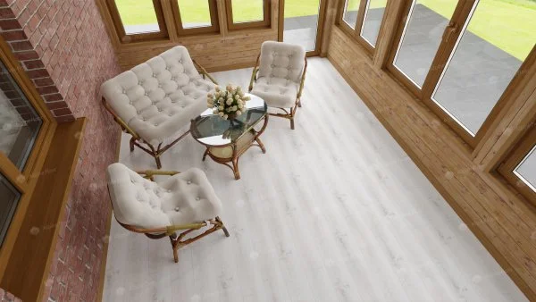 Каменно-полимерная плитка Alpine Floor Classic Дуб Выбеленный ECO 182-8, 4мм 43 класс в Набережных Челнах