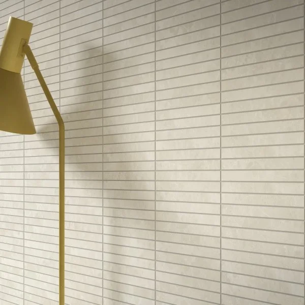 Керамогранит Coliseum Да Винчи Уайт Мозаика Стрип (Натуральная, 30х30) в Набережных Челнах