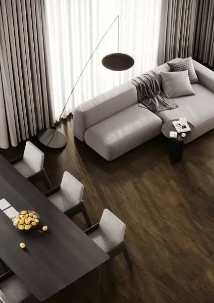 Паркетная доска Quartz Parquet Классик 5 мм Дуб Брауни 413 в Набережных Челнах