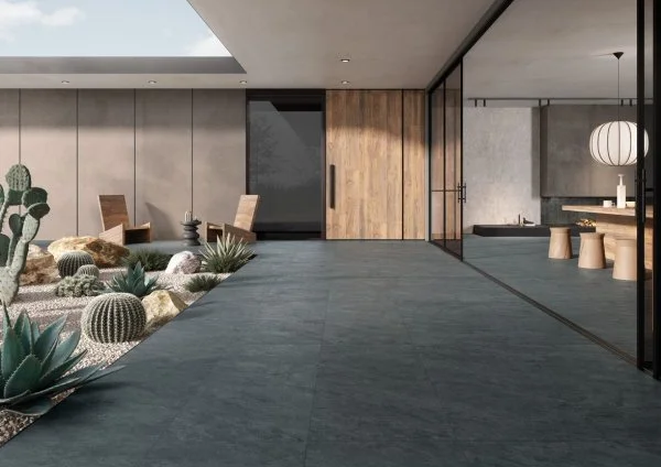 Керамогранит Vitra QuarStone Антрацит 60х60 (Натуральная и Реттифицированная) в Набережных Челнах