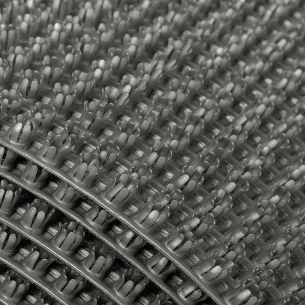 Щетинистое покрытие Альфа-Стиль 128 Серый металлик - 0,9х15 м. пог в Набережных Челнах