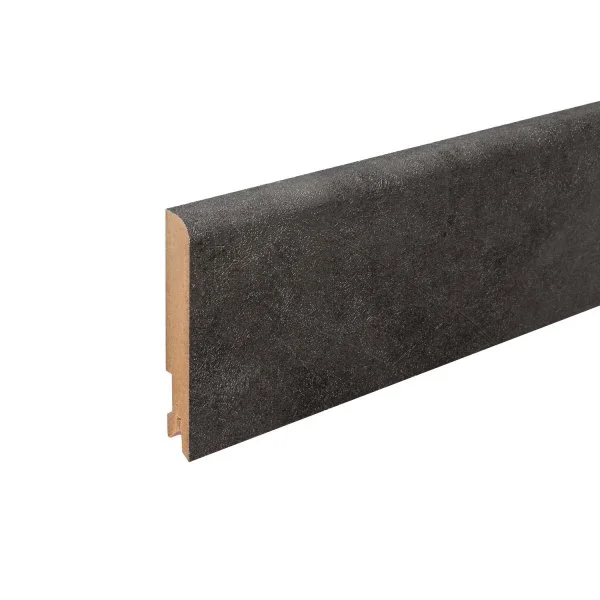 Плинтус MDF Bonkeel 24064 Бетон Лофт Графит (100х16х2400 мм) в Набережных Челнах