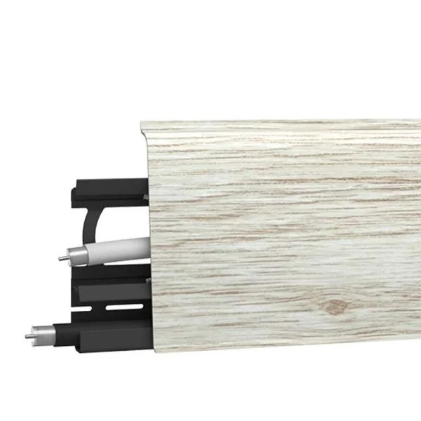 Плинтус пластиковый Arbiton INDO70 135 Дуб Платиновый 2,5 м в Набережных Челнах