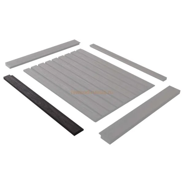 Финишный молдинг LF124A BR395 правый декорированный (42х12х2700мм) в Набережных Челнах