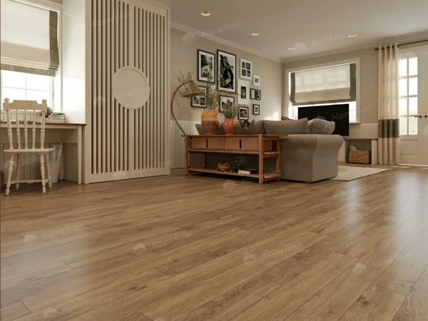 Каменно-полимерная плитка Alpine Floor Grand Sequoia Village Макадамия ECO 11-1007 4мм, 43 класс в Набережных Челнах