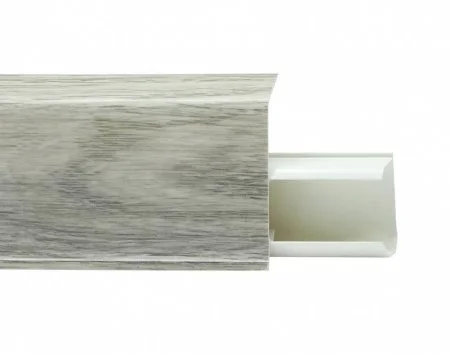 Пластиковый плинтус Royce №549 Дуб Альба (55х23х2200мм) в Набережных Челнах