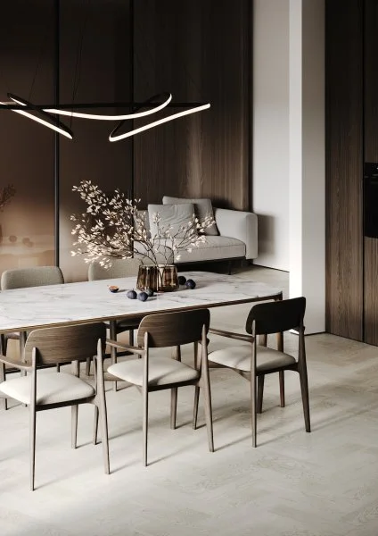 Паркетная доска Quartz Parquet Штучный паркет Дуб Скандинавский 44-1258-57 в Набережных Челнах