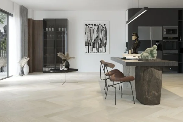 Паркетная доска Quartz Parquet Английская Ёлка Дуб Песочный 33-408 в Набережных Челнах