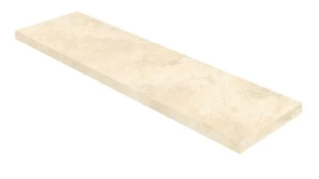 Керамогранит Coliseum Аурелия Уайт Ступень угловая правая (Натуральный, 33х120) в Набережных Челнах