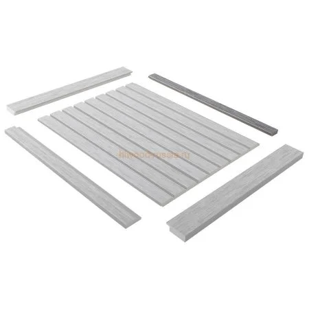 Финишный молдинг LF124B GN68 левый декорированный (31х12х2700мм) в Набережных Челнах