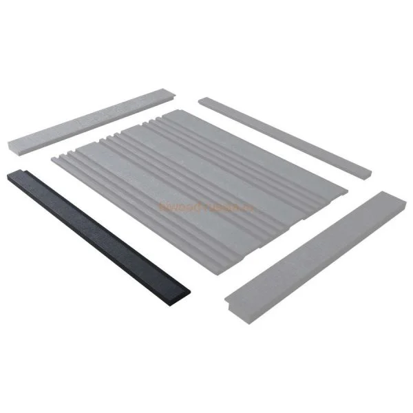 Финишный молдинг LF124A BK114K правый декорированный (42х12х2700мм) в Набережных Челнах