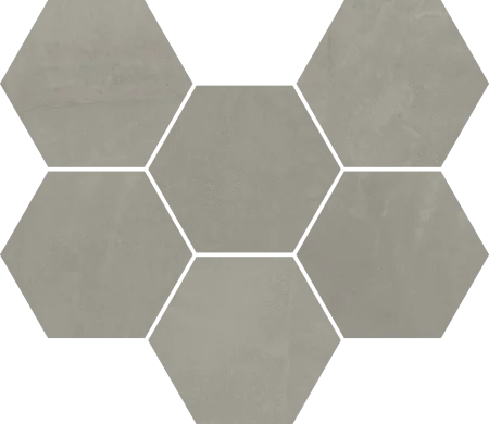 Керамогранит Italon Континуум Айрон Мозаика Гексагон (Натуральная 25х29) в Набережных Челнах