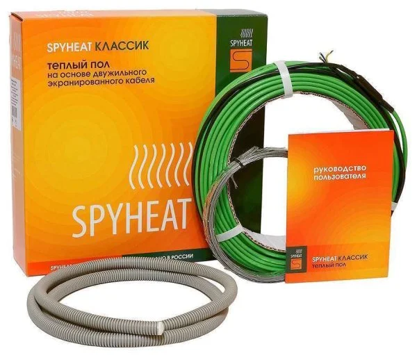 Теплый пол SpyHeat кабель,  9,4 - 12,5 кв.м / SHD-15-1500 в Набережных Челнах