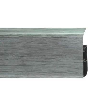 Пластиковый плинтус Royce №333 Серебристый Жемчуг (80х24х2200мм) в Набережных Челнах